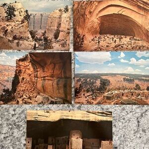 Diorama Series, Mesa Verde National Park Museum Postcard Set